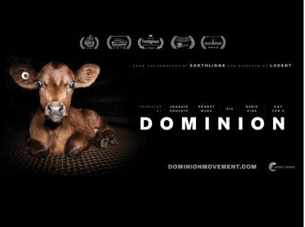 Iconic animal rights documentary Earthlings and part of Dominion