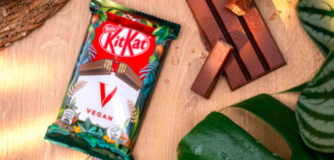 vegan version of Kit Kat bars