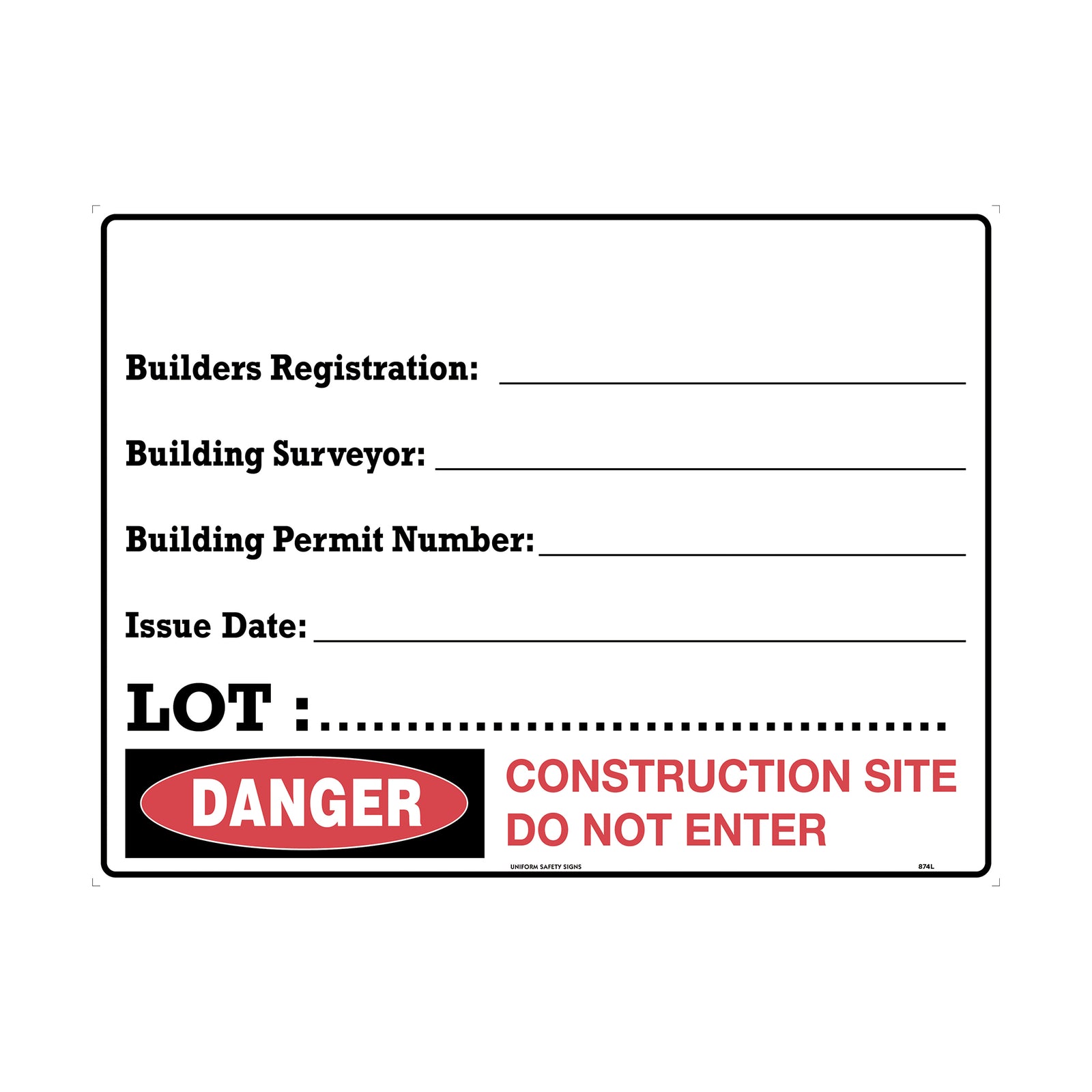 Builders Registration___ Building Surveyor___ Building Permit Number ...