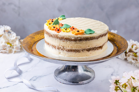 Vegan Carrot & Cinnamon Cake