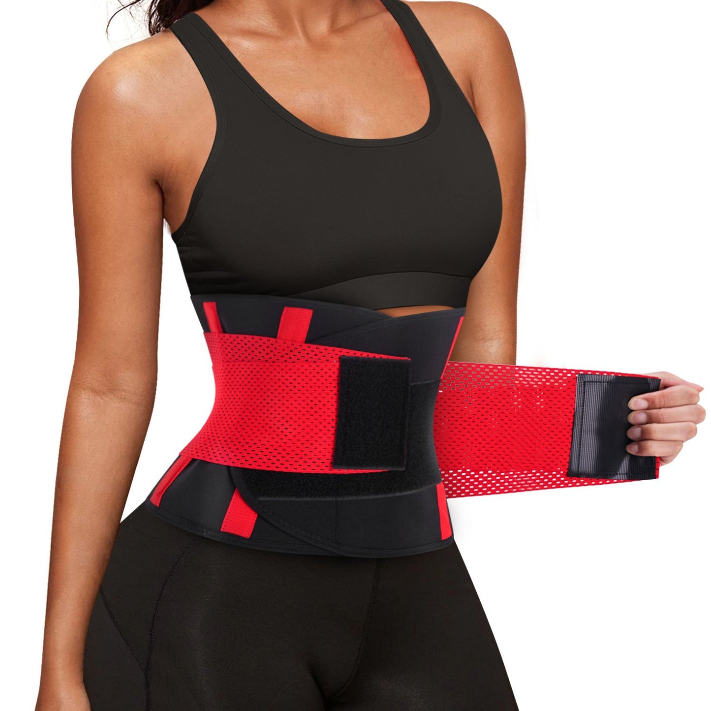 LANCS Women Workout Slimming Waist Trainer Belt