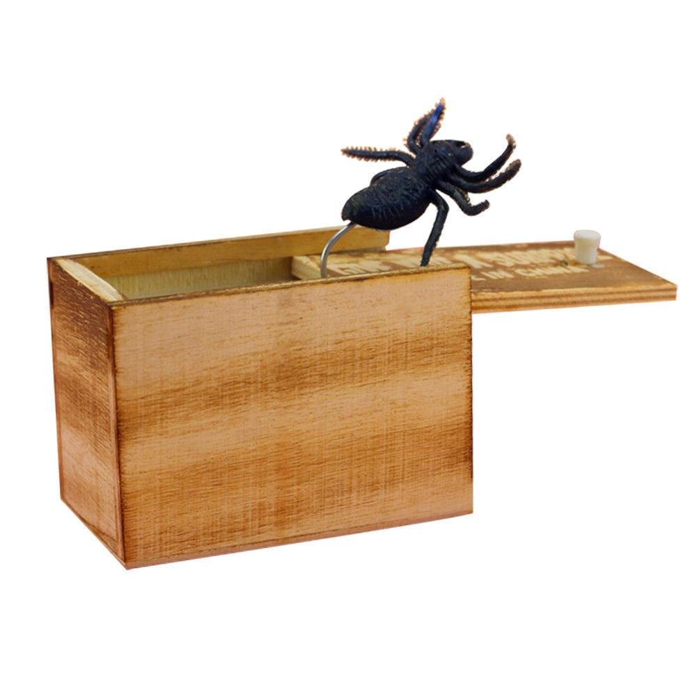 prank gift boxes spider