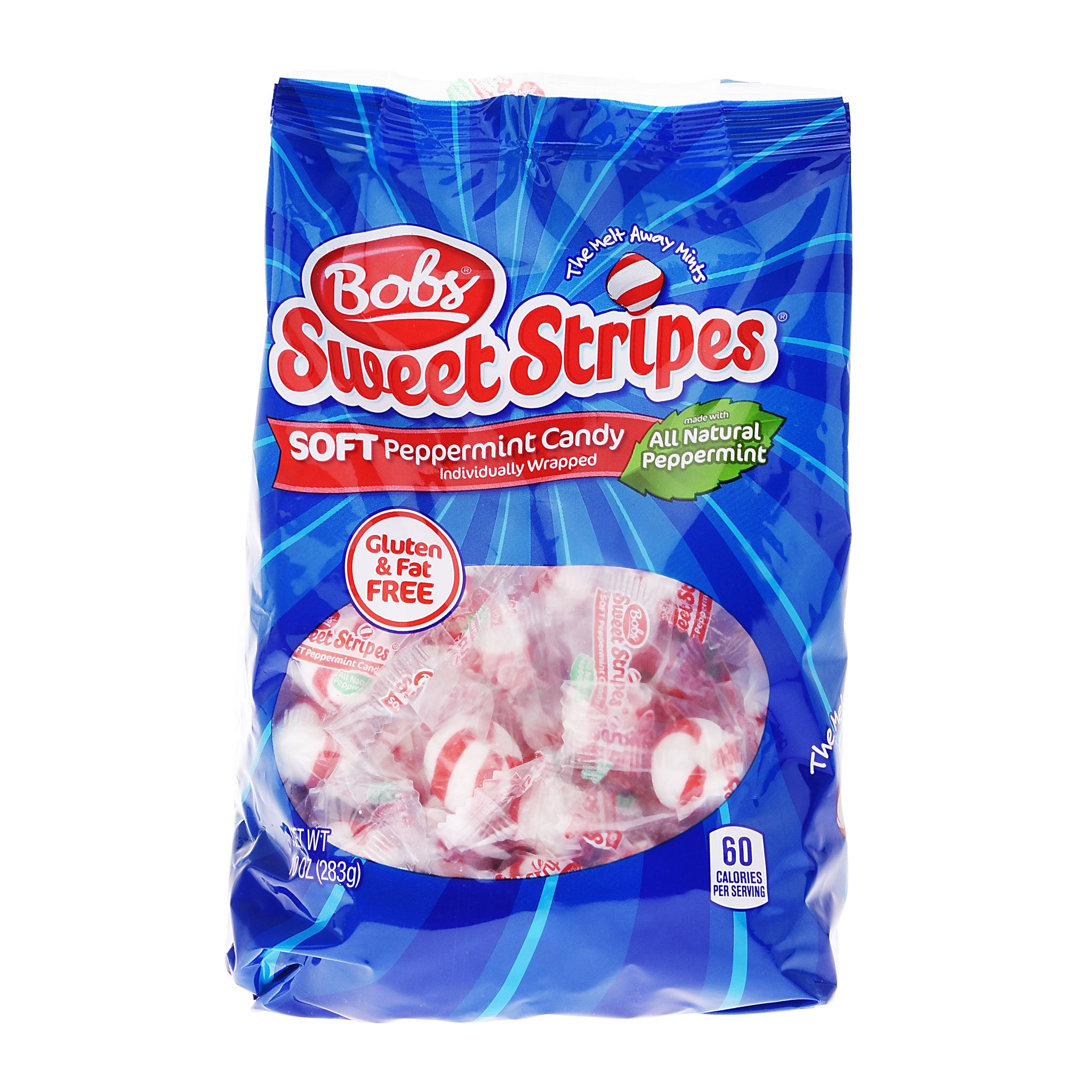 Bob's Sweet Stripes Soft Peppermint Candy, 10oz