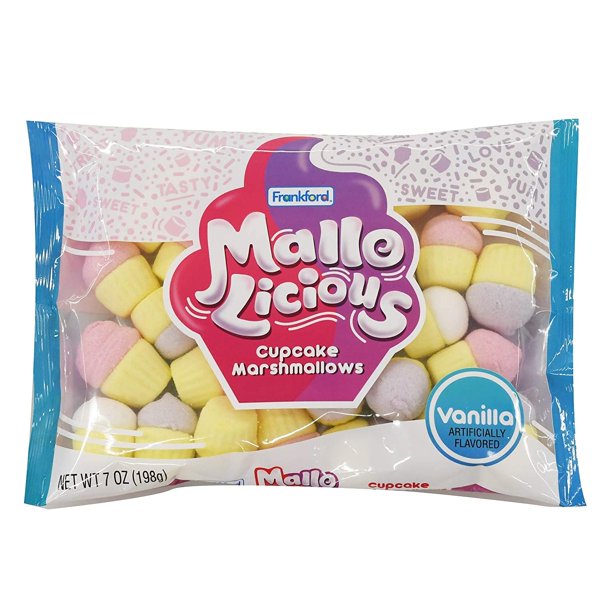 Mallolicious Cupcake Marshmallows by Frankford, 7oz