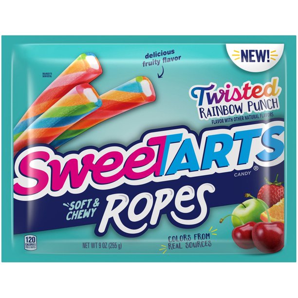 rainbow sweet tart ropes