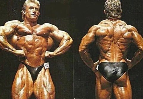 Dorian Yates extremely low bodyfat