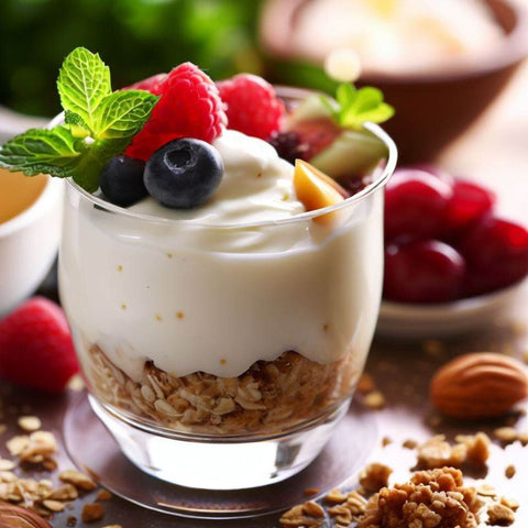 Greek yoghurt parfait