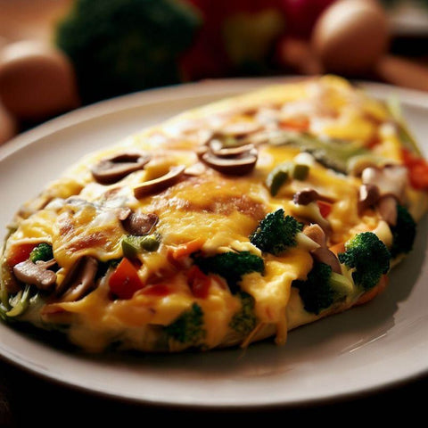 Veggie Cheese Omlette