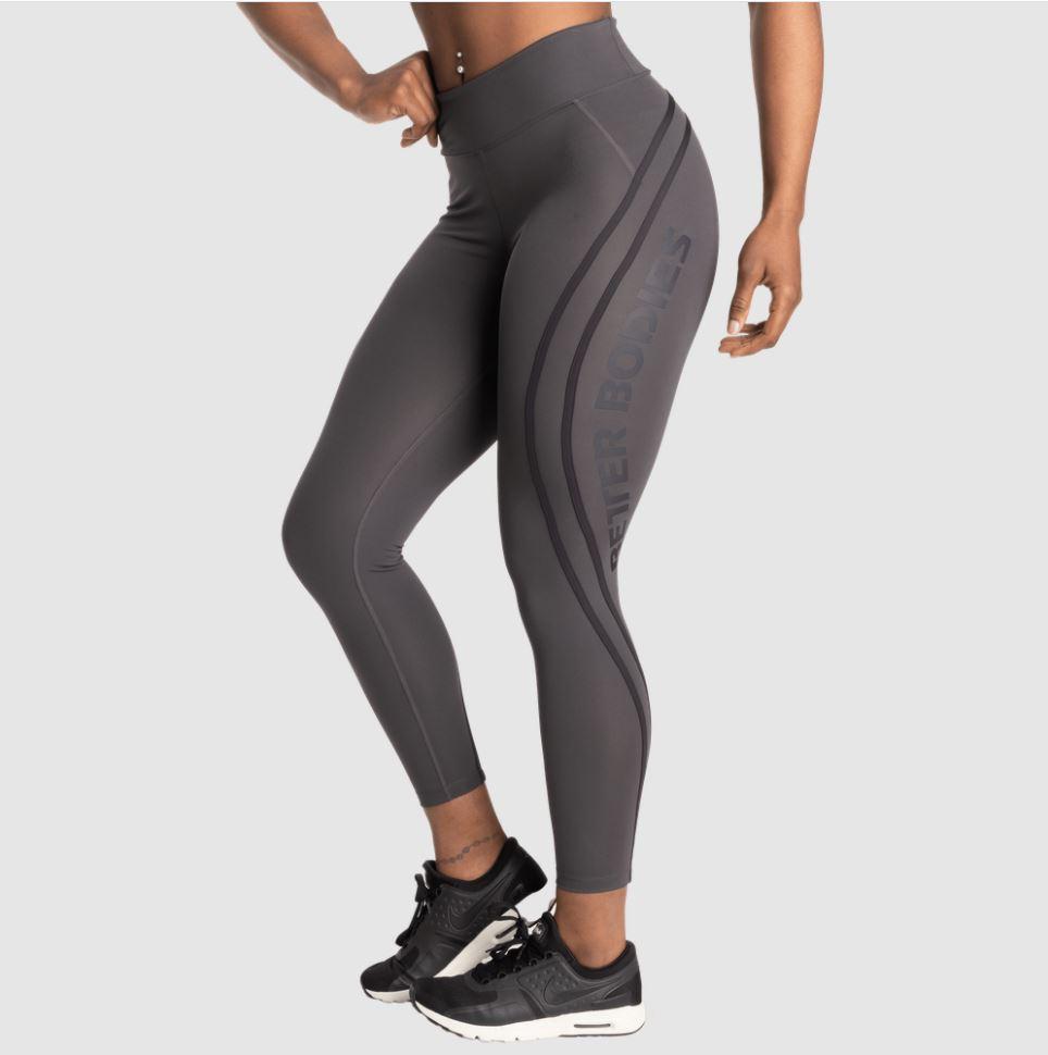 Fitness Curve Tights by Better bodies, Colour: Dark Camo 