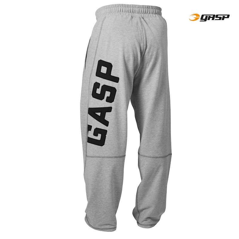 GASP Annex Gym Pants - Greymelange - Urban Gym Wear