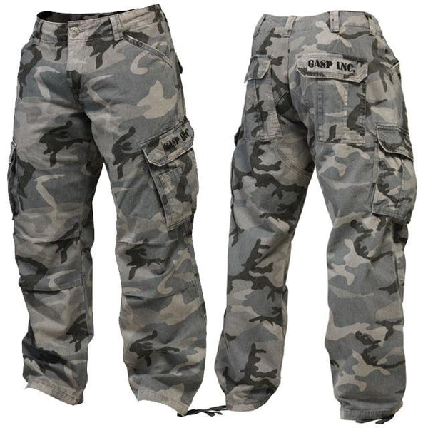 GASP Army Pant - Grey Camo Print