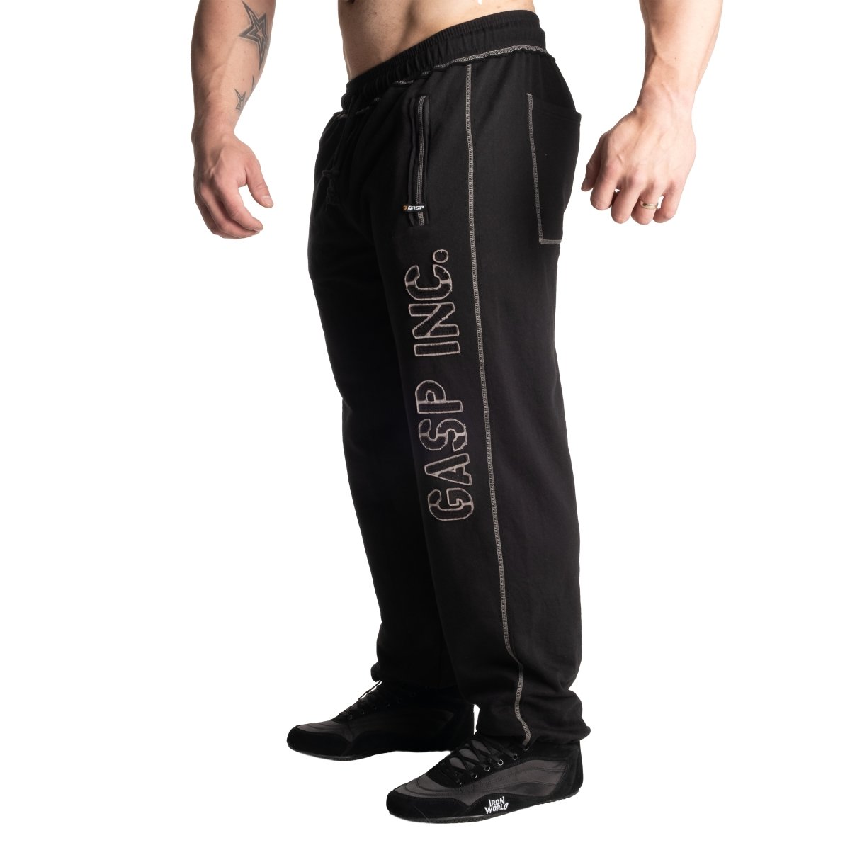 GASP Vintage Sweatpants - Black – Urban Gym Wear