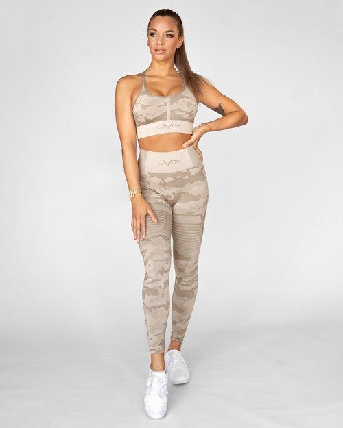 Seamless Camo Leggings for Women