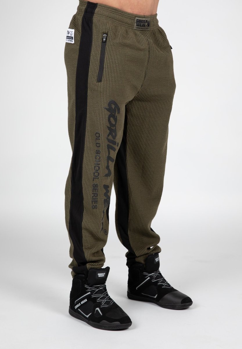 Gorilla Wear Augustine Old School Pants - Grey – Urban Gym Wear