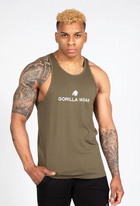 GORILLA WEAR Gorilla Wear STERLING STRINGER - Débardeur Homme black/grey -  Private Sport Shop