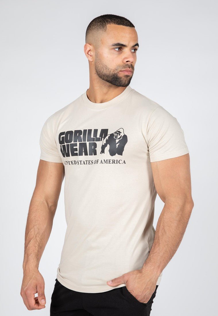 Gorilla Wear Bixby Oversized T-Shirt - Beige - XS