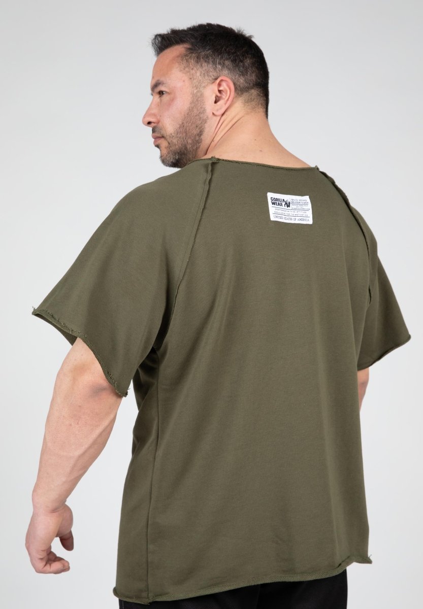 Gorilla Wear Augustine Old School Pants - Army Green – Urban Gym Wear