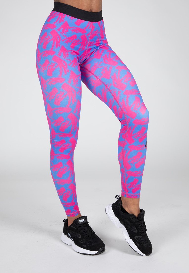 LAST CHANCE SPECIAL BV Sport KEEPFIT LIMITED OSLO - Leggings - Women's -  blue/green - Private Sport Shop