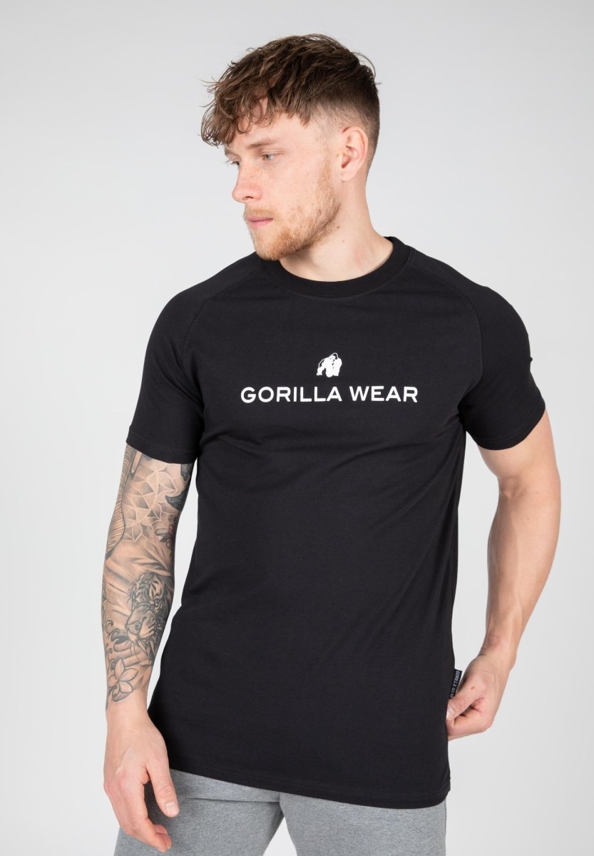 Gorilla Wear Athlete 2.0 T-Shirt – Black/White