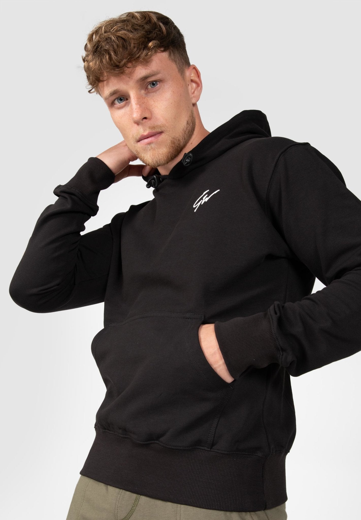 Gorilla Wear - Boston Short Sleeve Hoodie (Black)