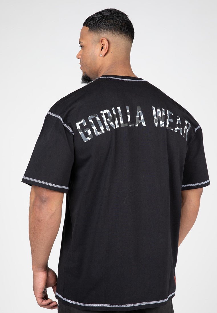 82 Baseball Jersey - Black Gorilla Wear