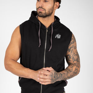 Lincoln Sleeveless Hoodie - Gray