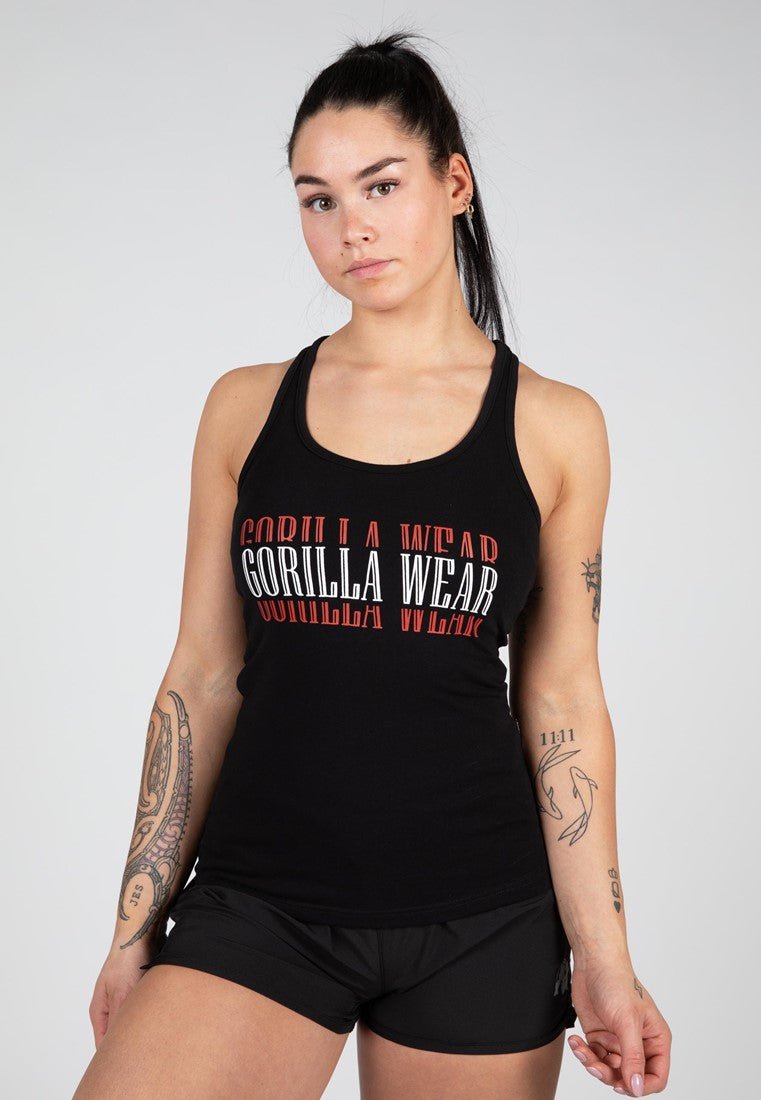 Gorilla Wear Wallace Tank Top - Grey/Orange – Urban Gym Wear