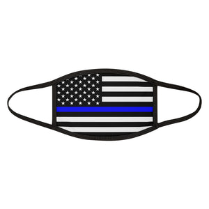 POLICE FLAG Mixed-Fabric Face Mask