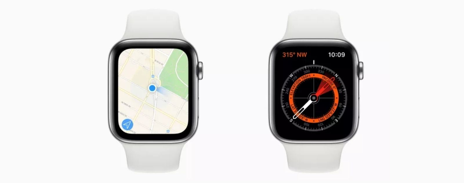 Apple Watch Serie 5 Cadran Boussole