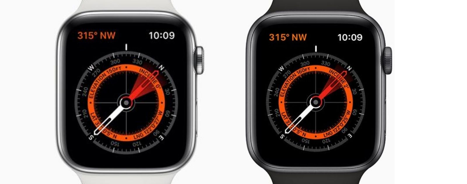 Application Boussole de WatchOS 6