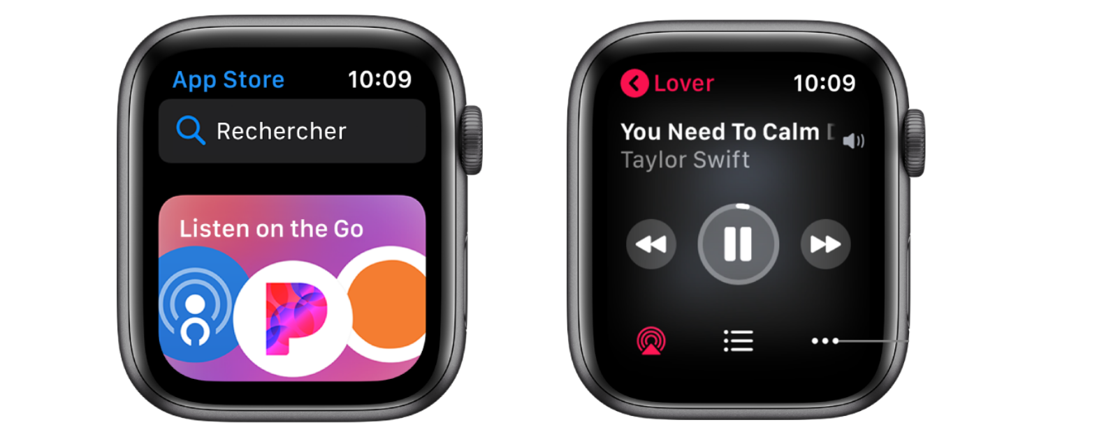 Application Musique WatchOS 6