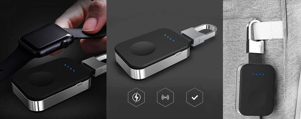 Chargeur avec Batterie portable en porte cle pour Apple Watch