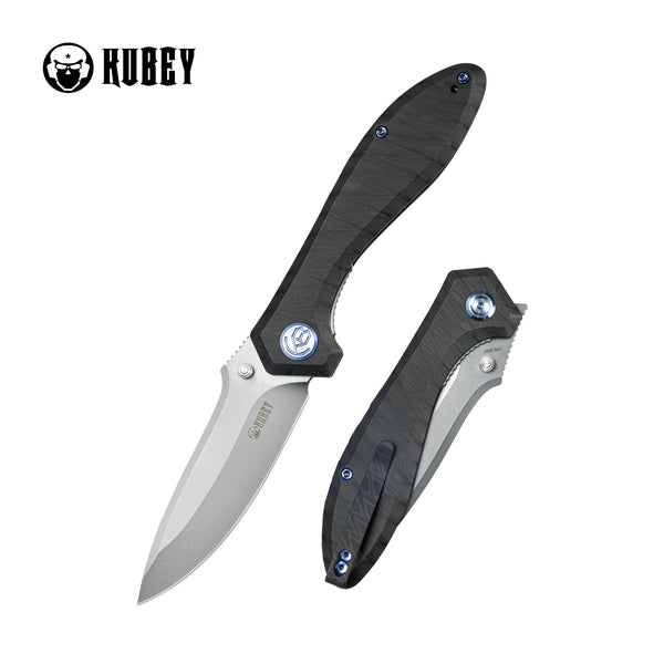 Ruckus Liner Lock Folding Knife Gray Ti Handle 3.31