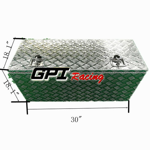 30 x 13 x 10 Inches Pick Up Trailer Truck Bed Tool Box Trailer Storage –