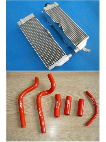 GPI Aluminum Radiator& Hose For Honda CR80R/B;CR80 1997-2002/CR85R