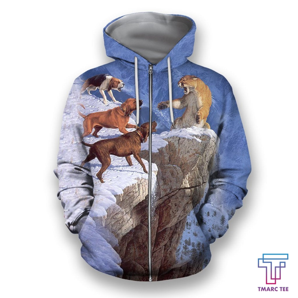 All Over Print Hunting Dog Shirts H914B - Amaze Style™-Apparel