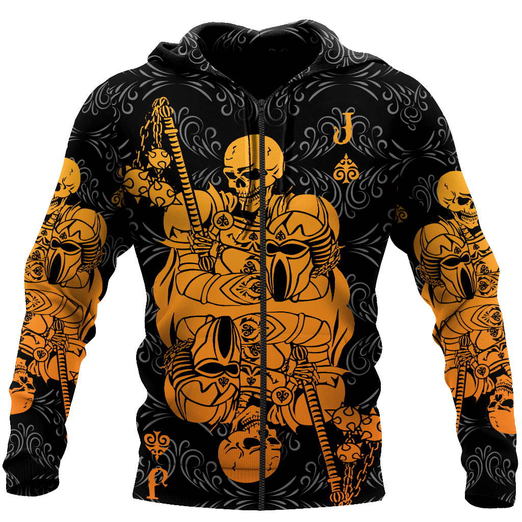 Discover Samurai Tête De Mort Sweat À Capuche Hoodie 3D Unisex