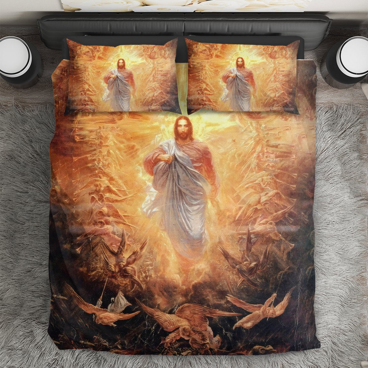 Christian Jesus Bedding Set– Tmarc Tee