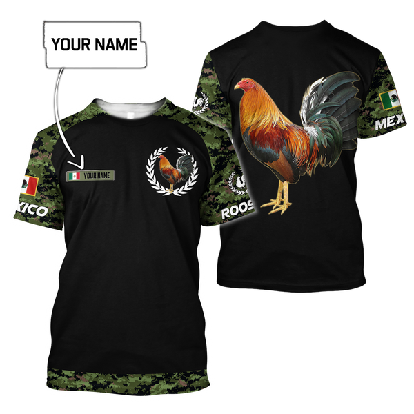 Personalized Rooster Combo T Shirt Broad Short HHT10052103– Tmarc Tee