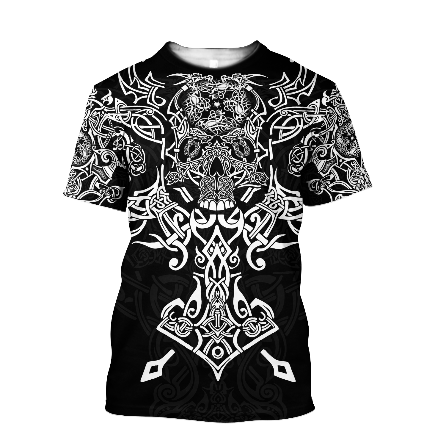 Discover Nidhogg Ver Viking Wolf Tattoo  3D Shirt