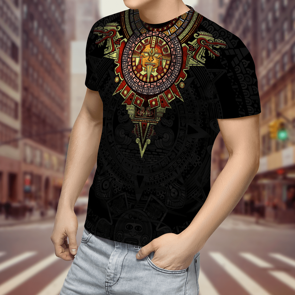 Aztec Mexico Unisex  3D Shirt