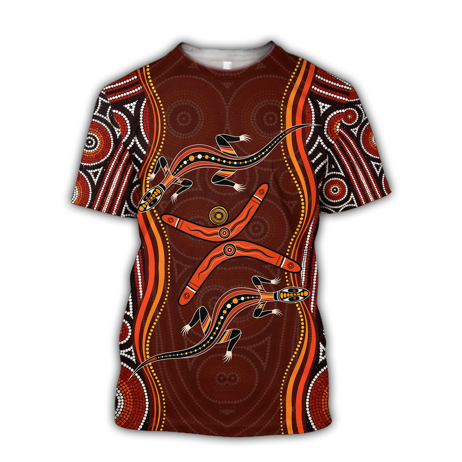 Aboriginal Naidoc Week Heal the Lizard D print summer 3D Shirt