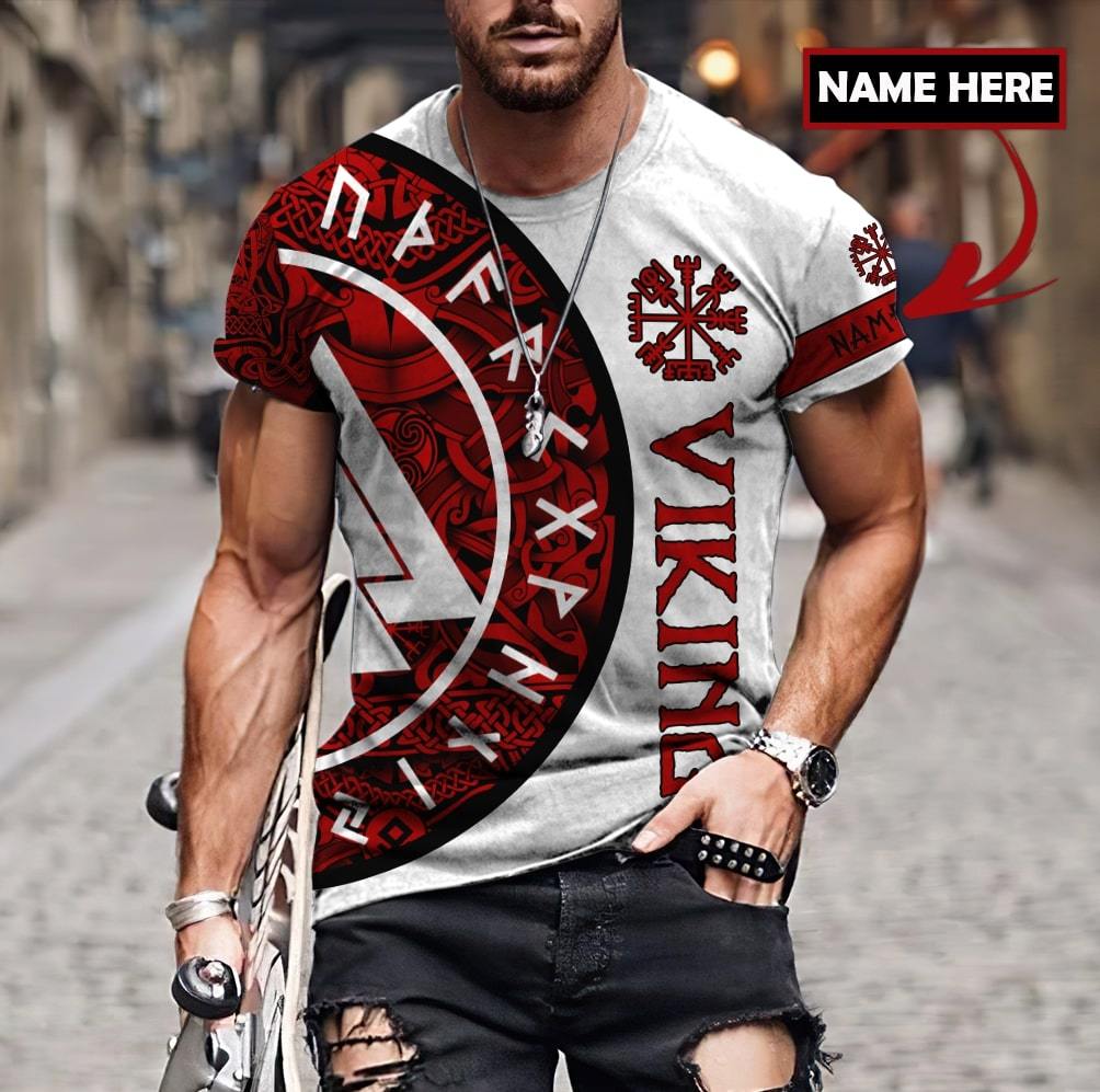 Discover Customized Name Viking Unisex Shirts  3D