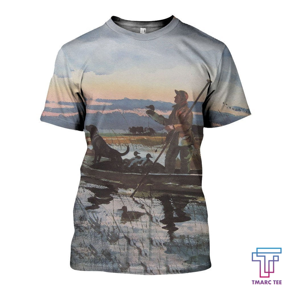 Hunting Duck Shirts 3D