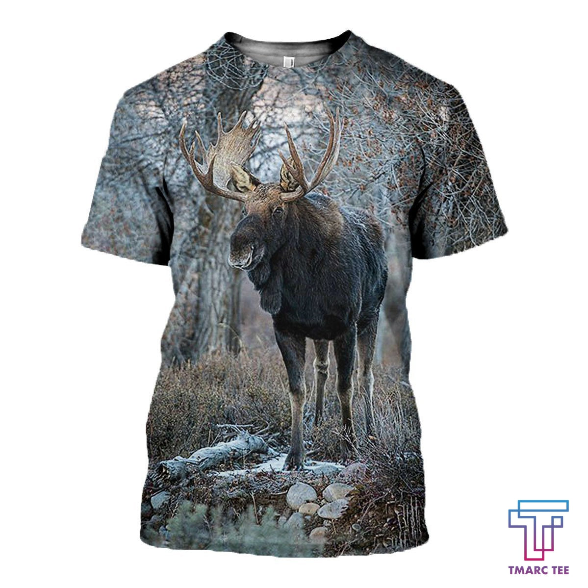 Discover Moose Hunting Shirts 3D
