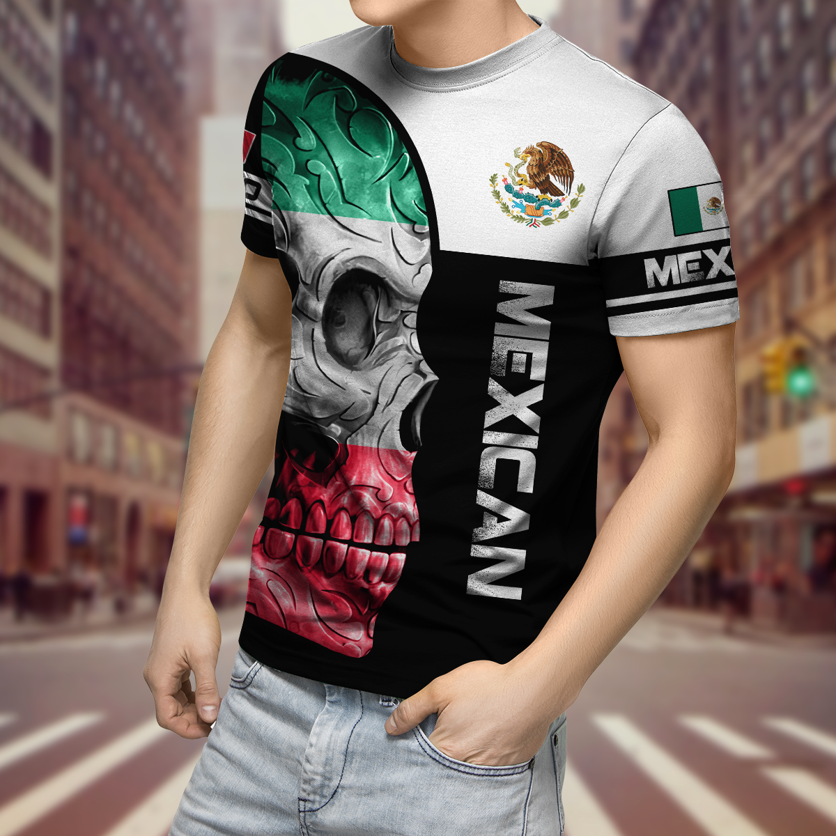 Mexican Skull Unisex Shirts