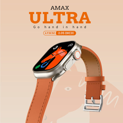 AMAX Ultra 2023 Series 8 Smartwatch Bluetooth Call Best Price