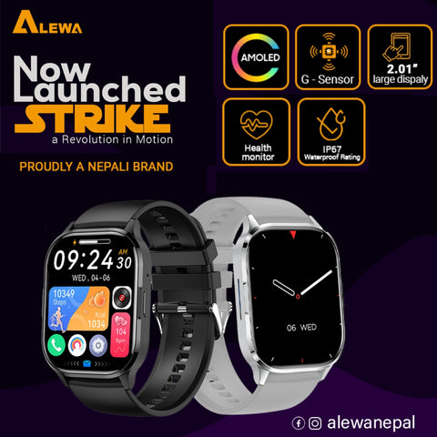 Alewa Strike Smartwatch price in Nepal