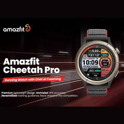 New Arrival Amazfit Cheetah Pro Smartwatch Offline Voice Assistant