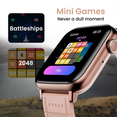 Built-in mini games in Boult Drift 2 Smartwatch